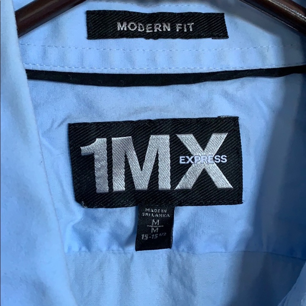 Light blue button down. - Picture 2 of 2